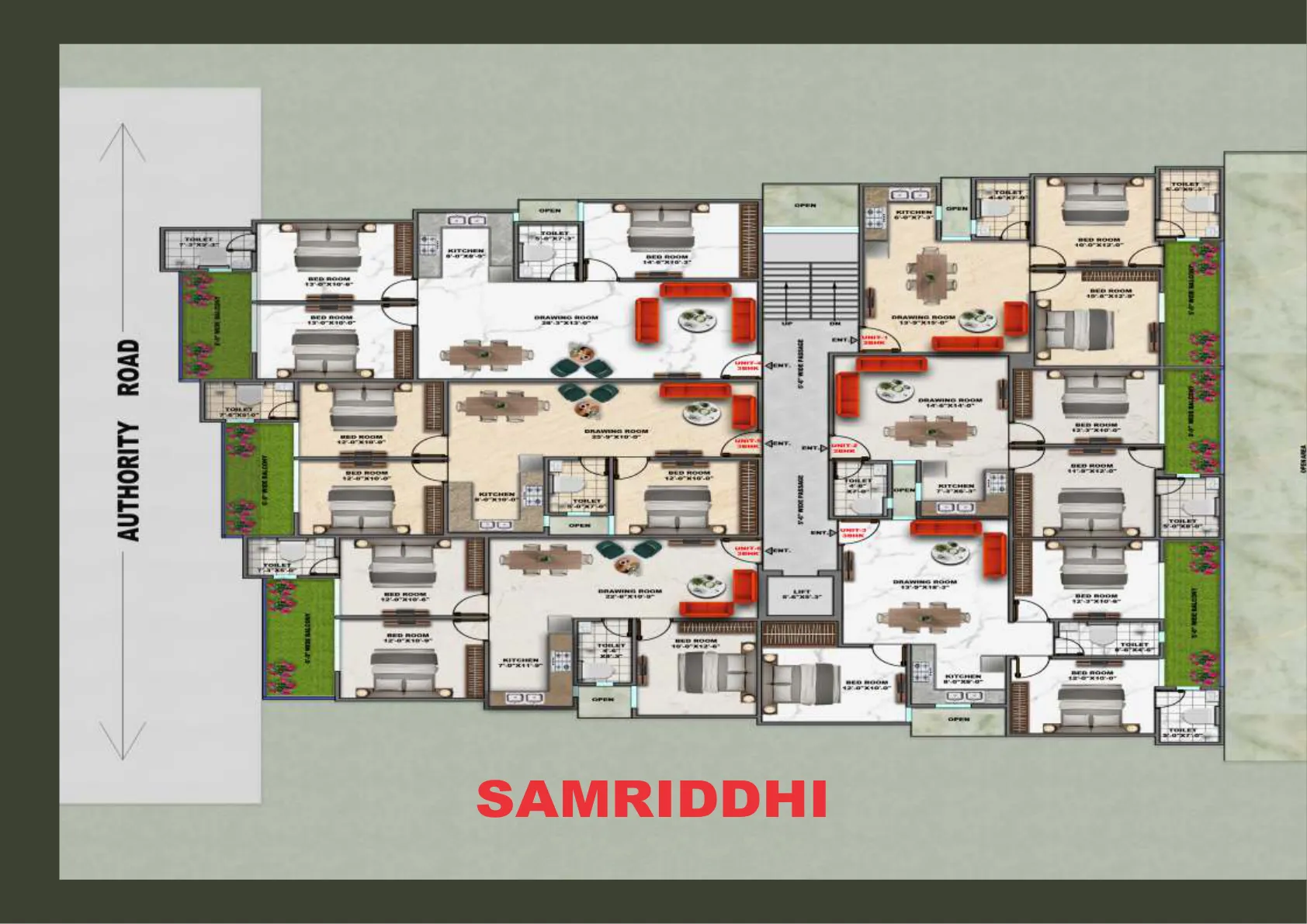 Samriddhi layout plan